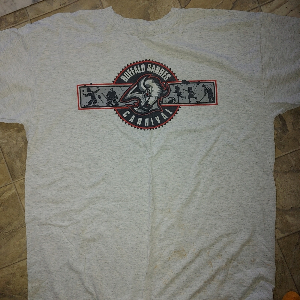 Buffalo Sabres Carnival Vintage NHL T Shirt